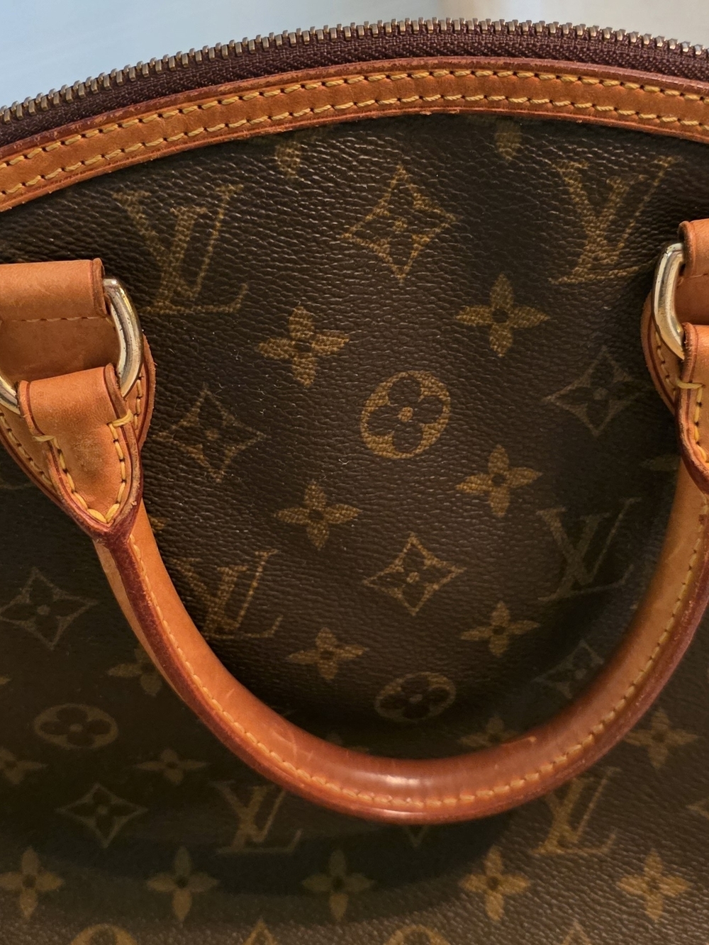Louis Vuitton Brown Monogram Lockit PM Bag - Picture 3 of 13